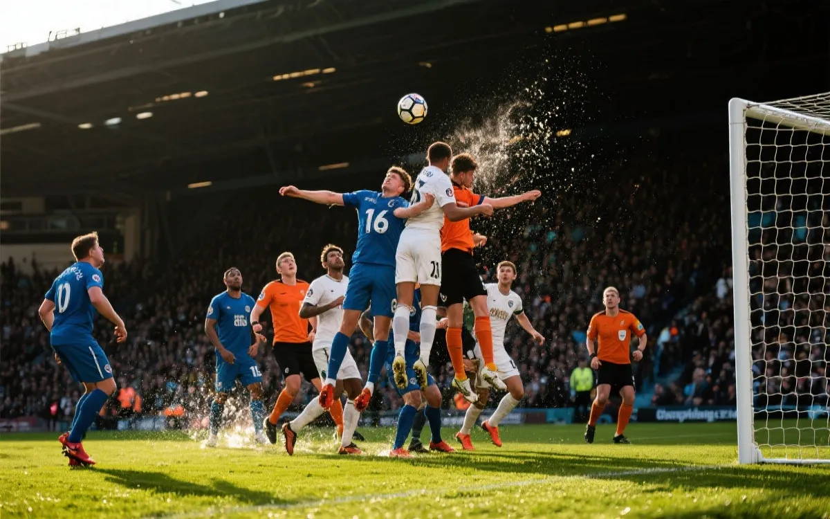 淘汰赛关键时刻：角球定位球争顶与二点球