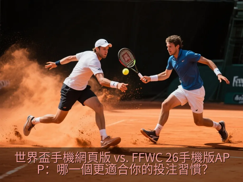 世界盃手機網頁版 vs. FFWC 26手機版APP：哪一個更適合你的投注習慣？
